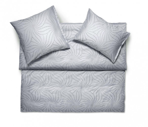 Schlossberg Bettwaesche Yuko gris Jarquard