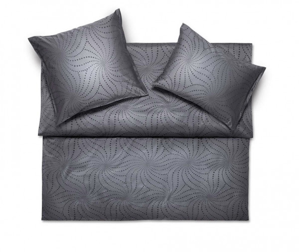Schlossberg Bettwaesche Yuko bleu Jacquard