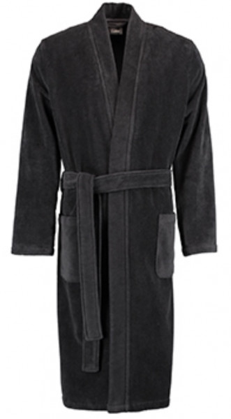 Cawö Herren Bademantel 823 Kimono lava 125cm