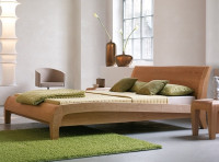 dormiente Beluga Massivholzbett dormiente Beluga Massivholzbett