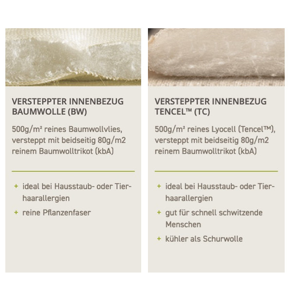 dormiente Natur Pur Seegras Matratze