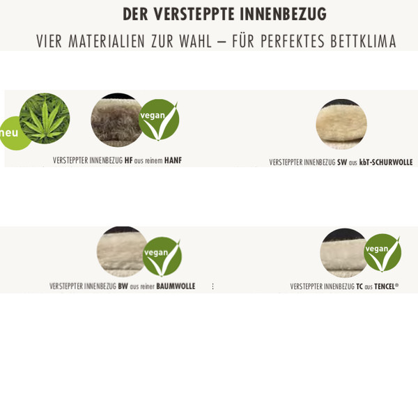 dormiente Natur Pur Seegras Matratze