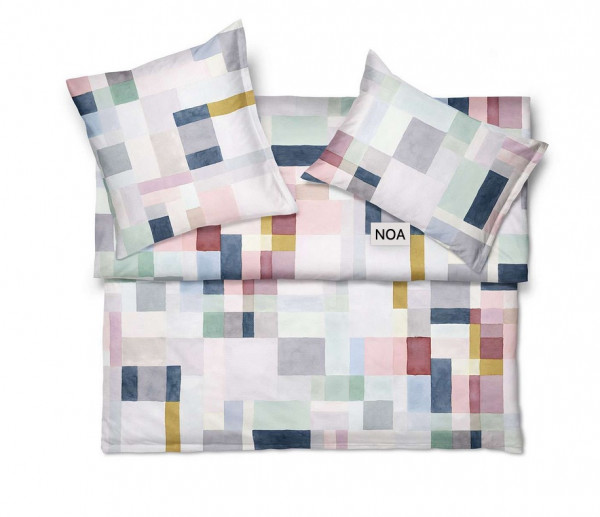 Schlossberg Bettwaesche Noa blanc Satin Noblesse