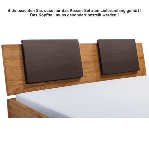 Hasena Sano Leder Kissen-Set