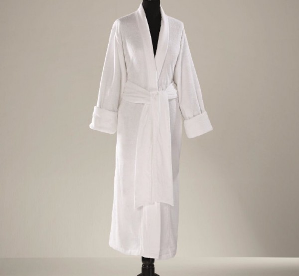 Escada Home Bademantel Terry Basic Kimono weiß M 40-42 SONDERPREIS