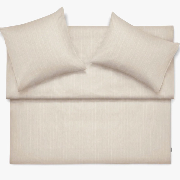 Schlossberg Bettwaesche EMIL beige Flanell
