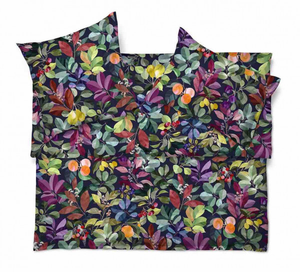 Schlossberg Bettwaesche Niki vert Satin Noblesse