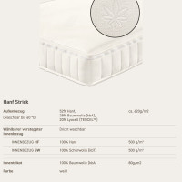 Vorschau: dormiente Natur Pur Seegras Matratze Vorschau: dormiente Natur Pur Seegras Matratze